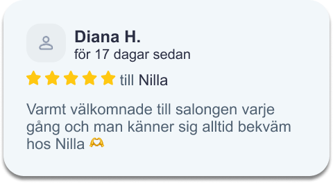 Omdöme från kund hos Vägen till hälsa